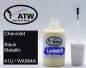 Preview: Chevrolet, Black Metallic, 41U / WA984A: 20ml Lackstift, von ATW Autoteile West.